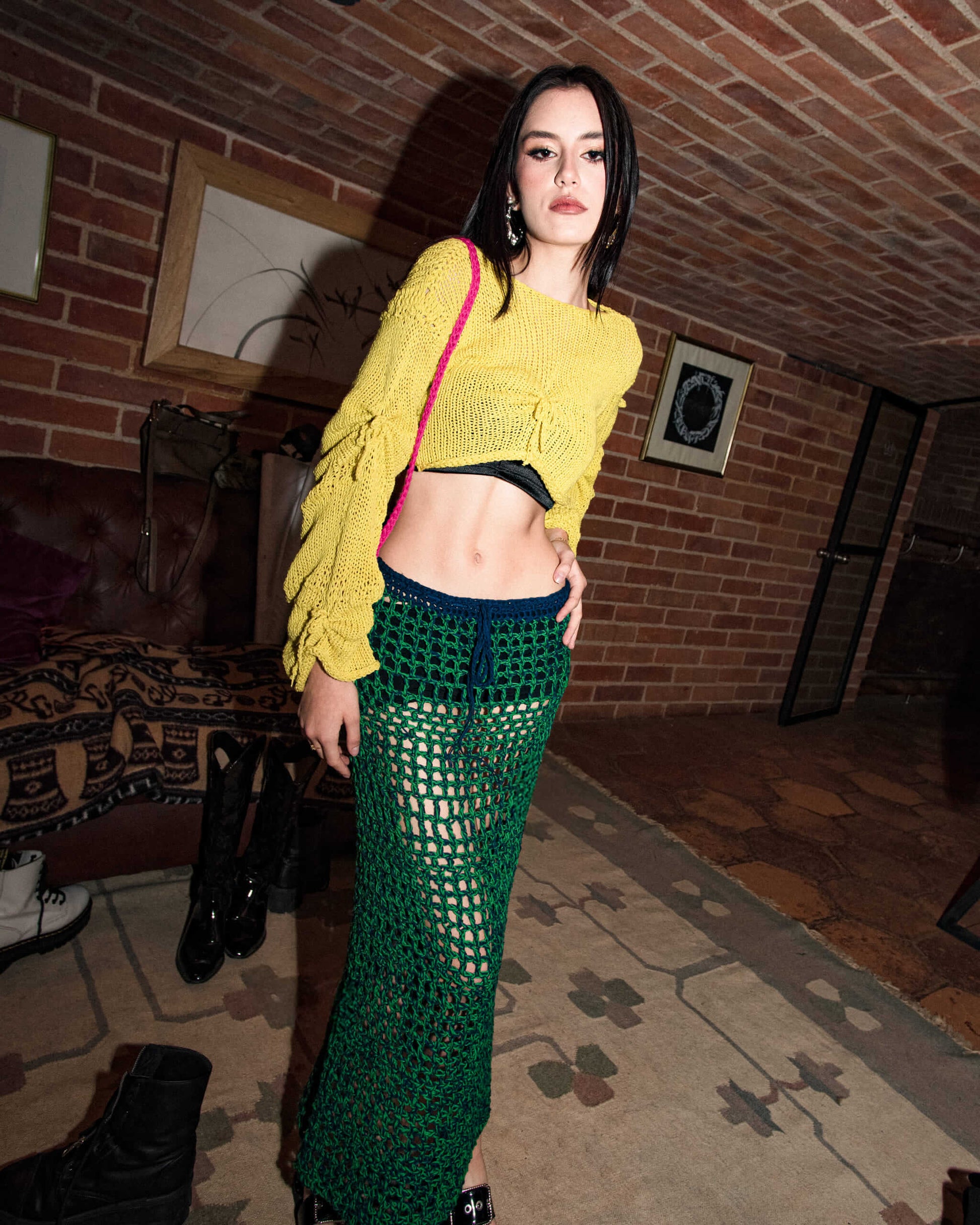 Mesh Skirt